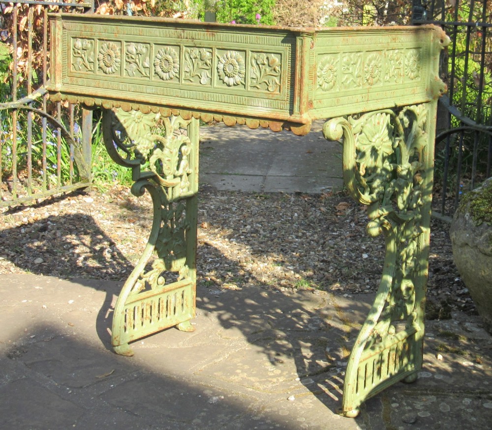 VICTORIAN CAST IRON SINK STAND View VII