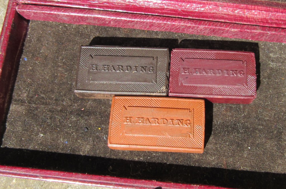 GEORGIAN MINIATURIST'S PAINT COLOURS c1830 View IV