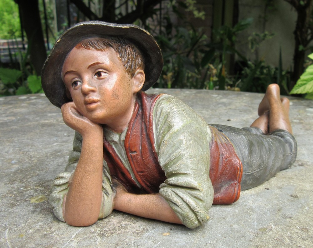BERNHARDT BLOCH AUSTRIAN TERRA COTTA FIGURE 4726