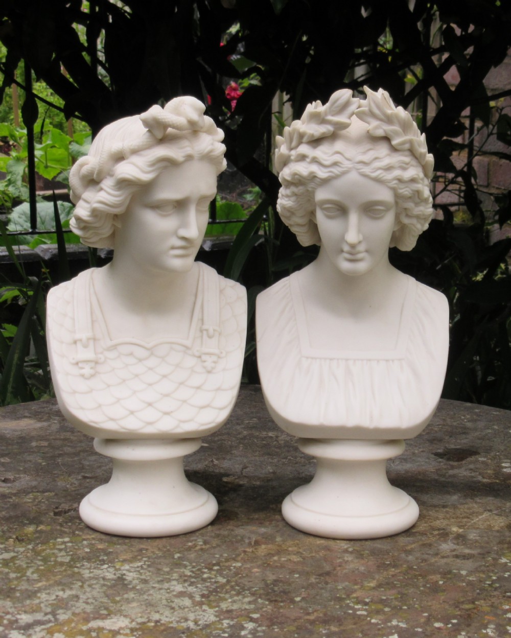 WAR & PEACE VICTORIAN PARIAN BUSTS