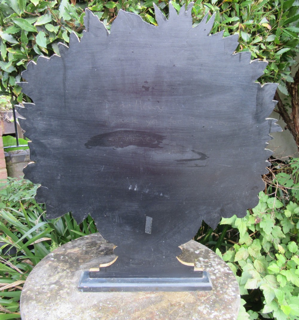 1920s PAINTED DUMMY BOARD FIRE SCREEN View V