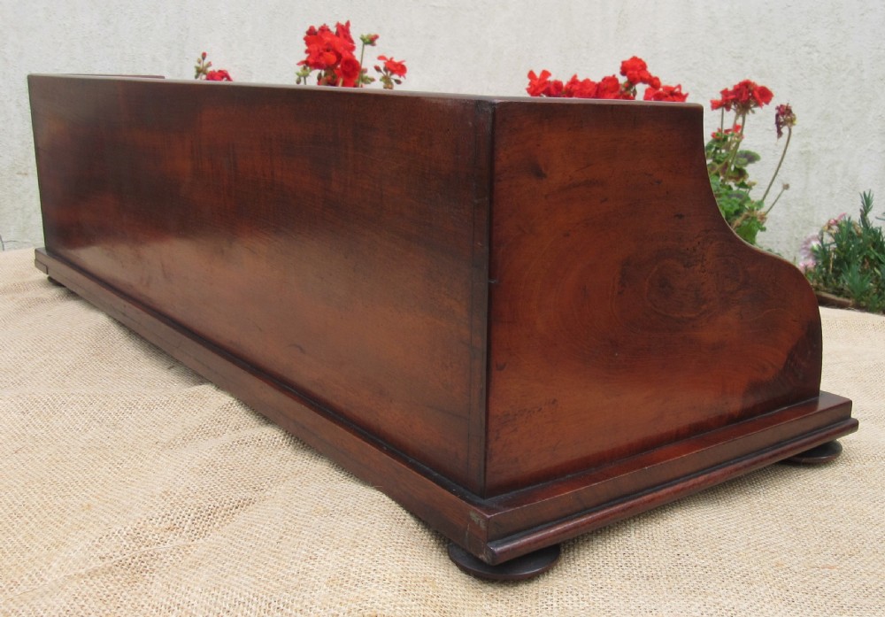 FINE Wm IV MAHOGANY BOOK STAND FREEMAN'S NORWICH View III