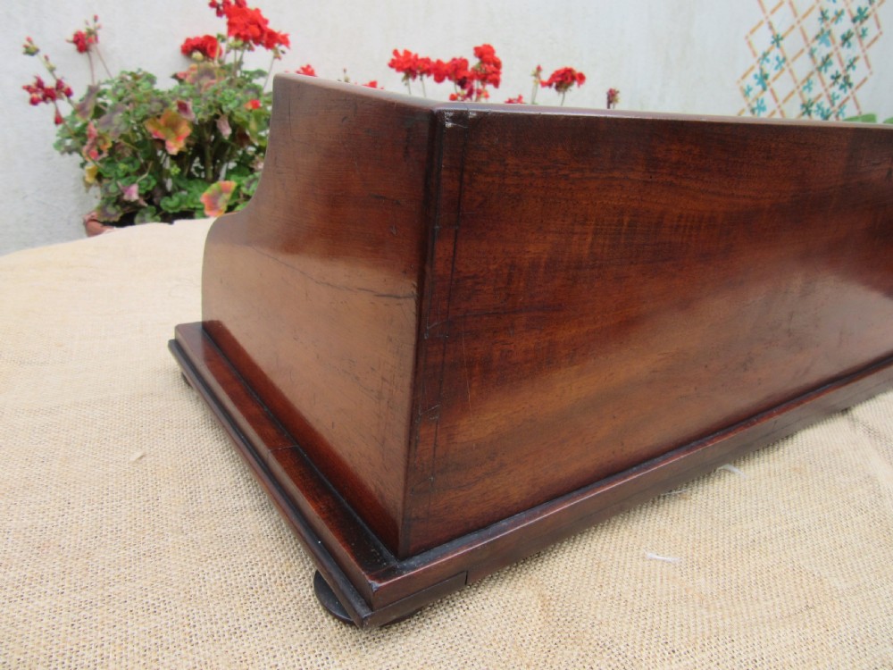 FINE Wm IV MAHOGANY BOOK STAND FREEMAN'S NORWICH View VI