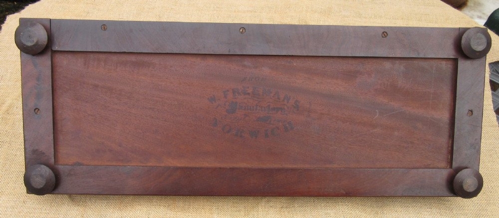 FINE Wm IV MAHOGANY BOOK STAND FREEMAN'S NORWICH View VII