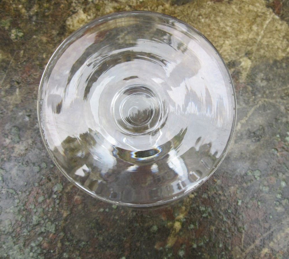SET OF FOUR CUT GLASS CHAMPAGNE COUPES c1910 View II