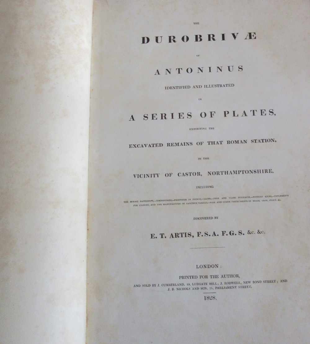 DUROBRIVAE OF ANTONIUS 1828 BOOK EX LIBRIS Wm. PECKOVER View IV
