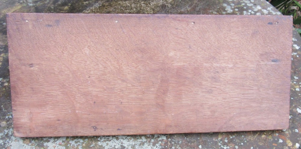 DRY OAK CARVED SCOTTISH WALL SHELF c1880 View IV