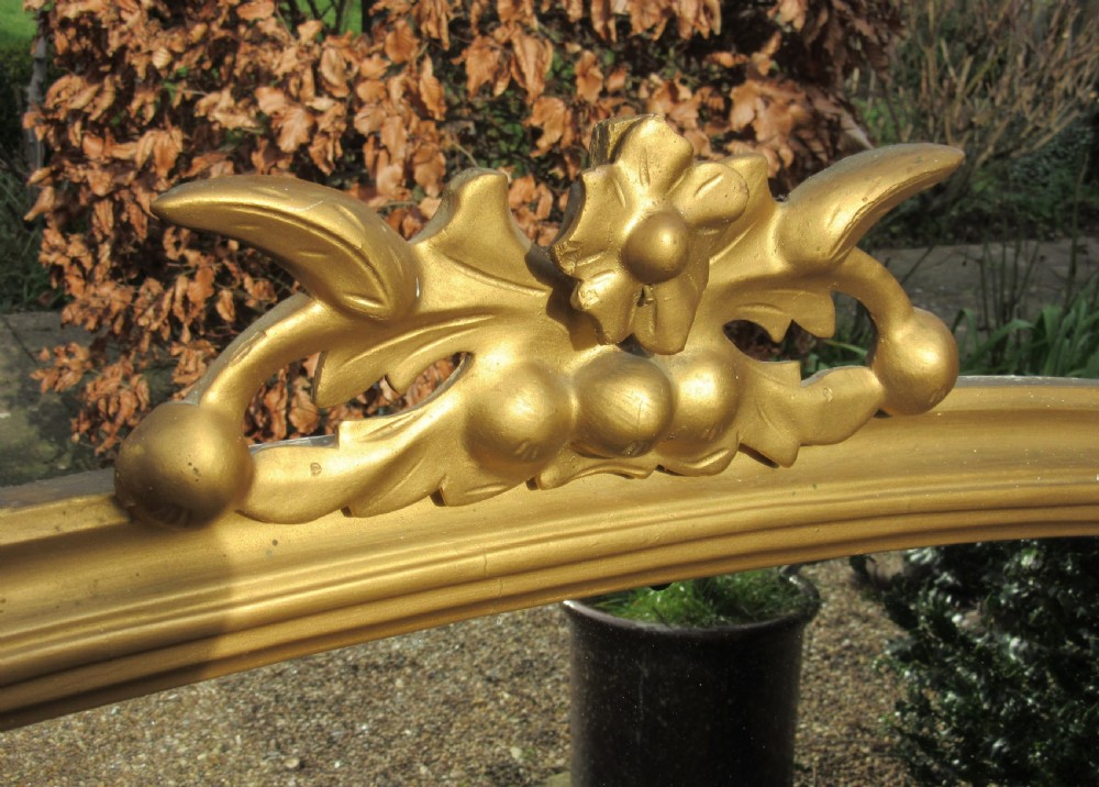 VICTORIAN GILT OVERMANTEL MIRROR c1860 View II