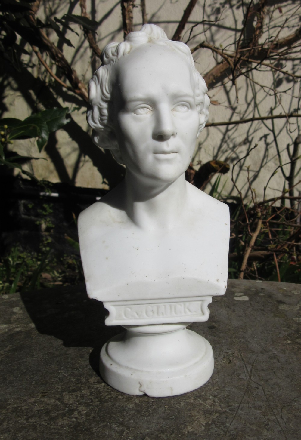 VICTORIAN PARIAN BUST OF GLUCK 