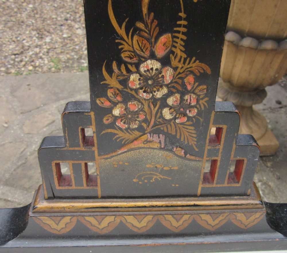 PAIR CHINOISERIE DECORATED SIDE CHAIRS c1910 View VIII