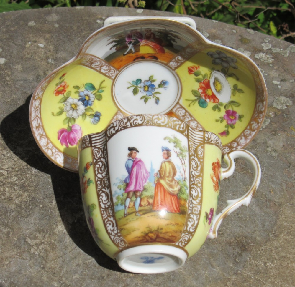 HELENA WOLFSOHN GERMAN PORCELAIN CUP & SAUCER