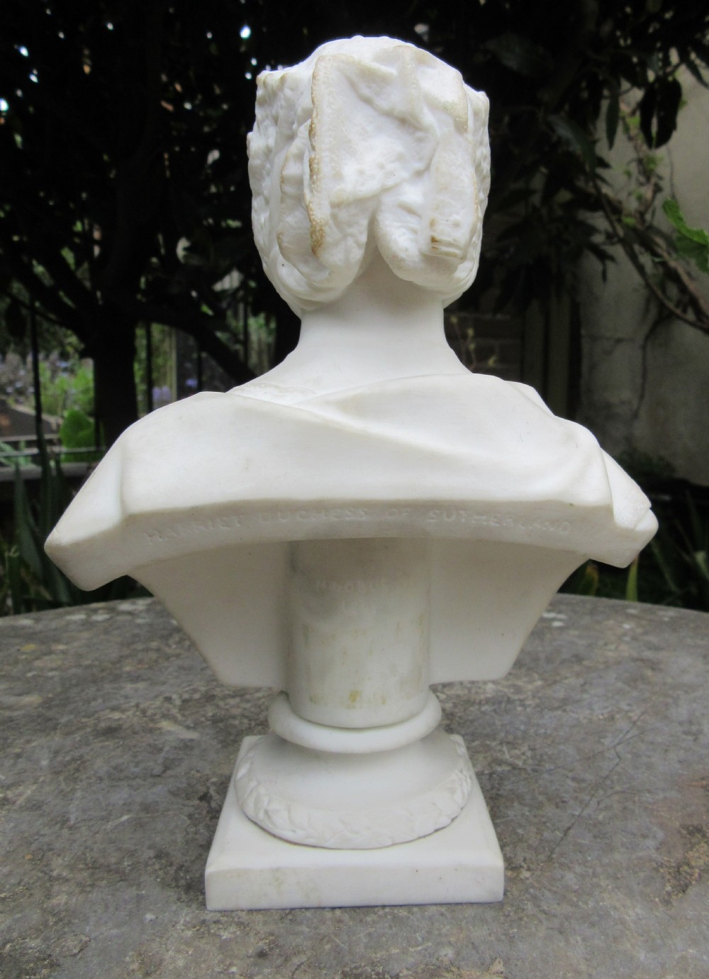 MINTON PARIAN BUST DUCHESS OF SUTHERLAND View III