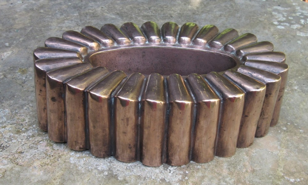 BENHAM & FROUD COPPER JELLY MOULD c1880