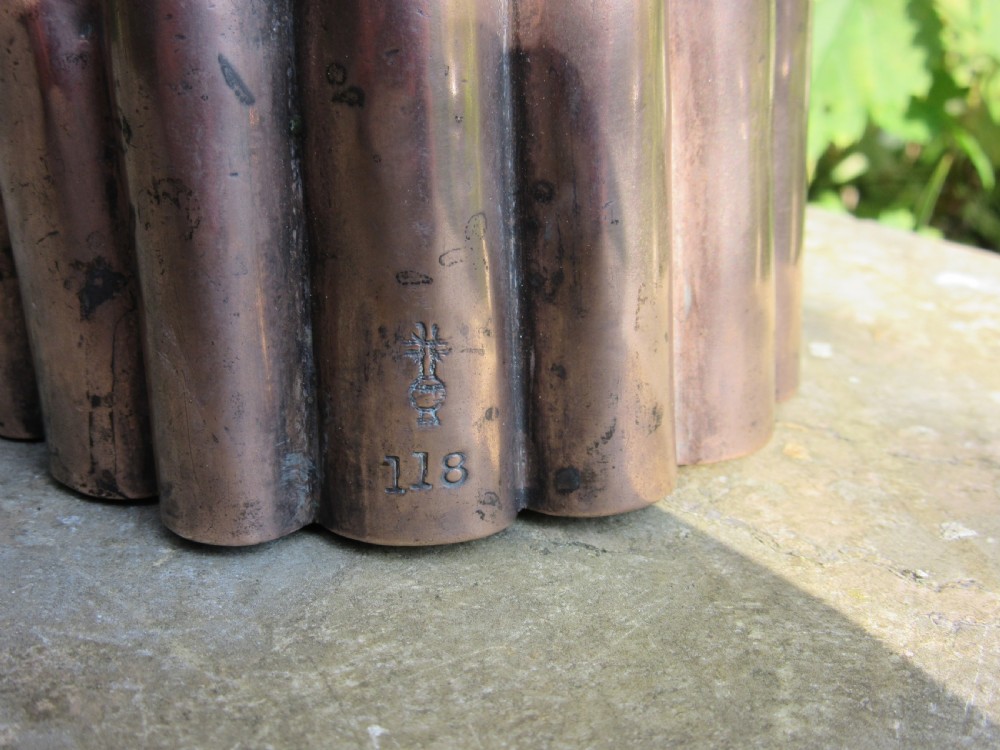 BENHAM & FROUD COPPER JELLY MOULD c1880 View VI