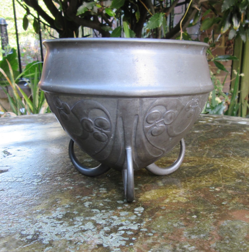 ARCHIBALD KNOX LIBERTY'S PEWTER VASE 0277 View II