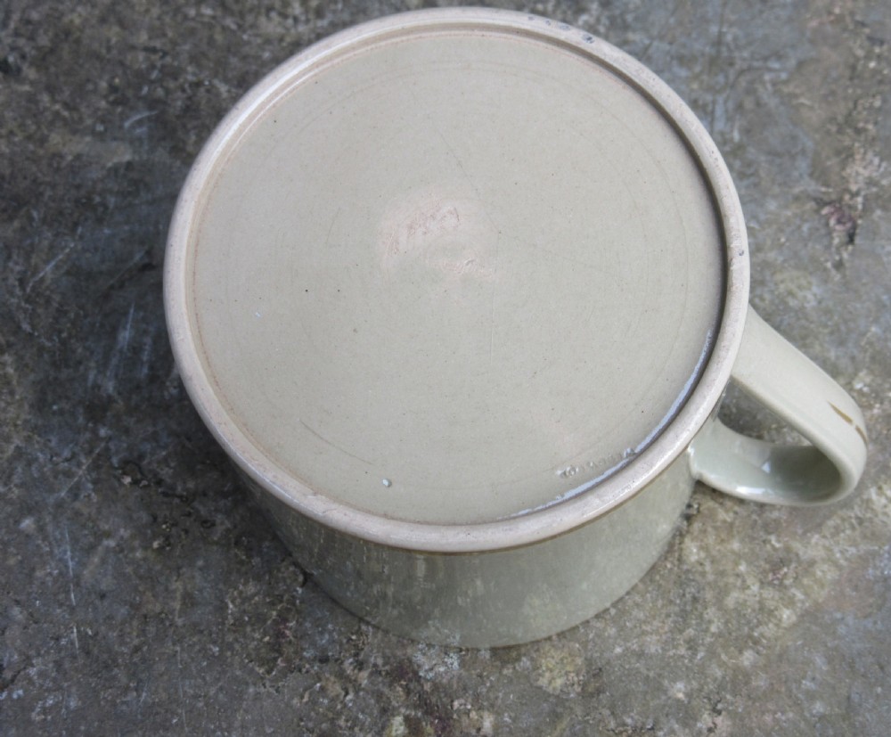 WEDGWOOD DRABWARE CHRISTENING MUG 1842 View III