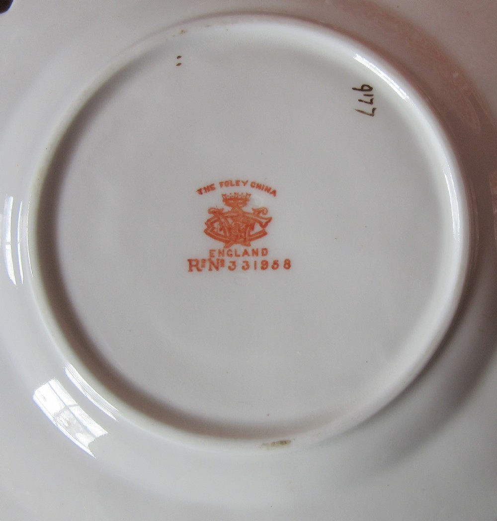 WILEMAN & Co FOLEY SNOWDROP 9177 SET c1900 View IV
