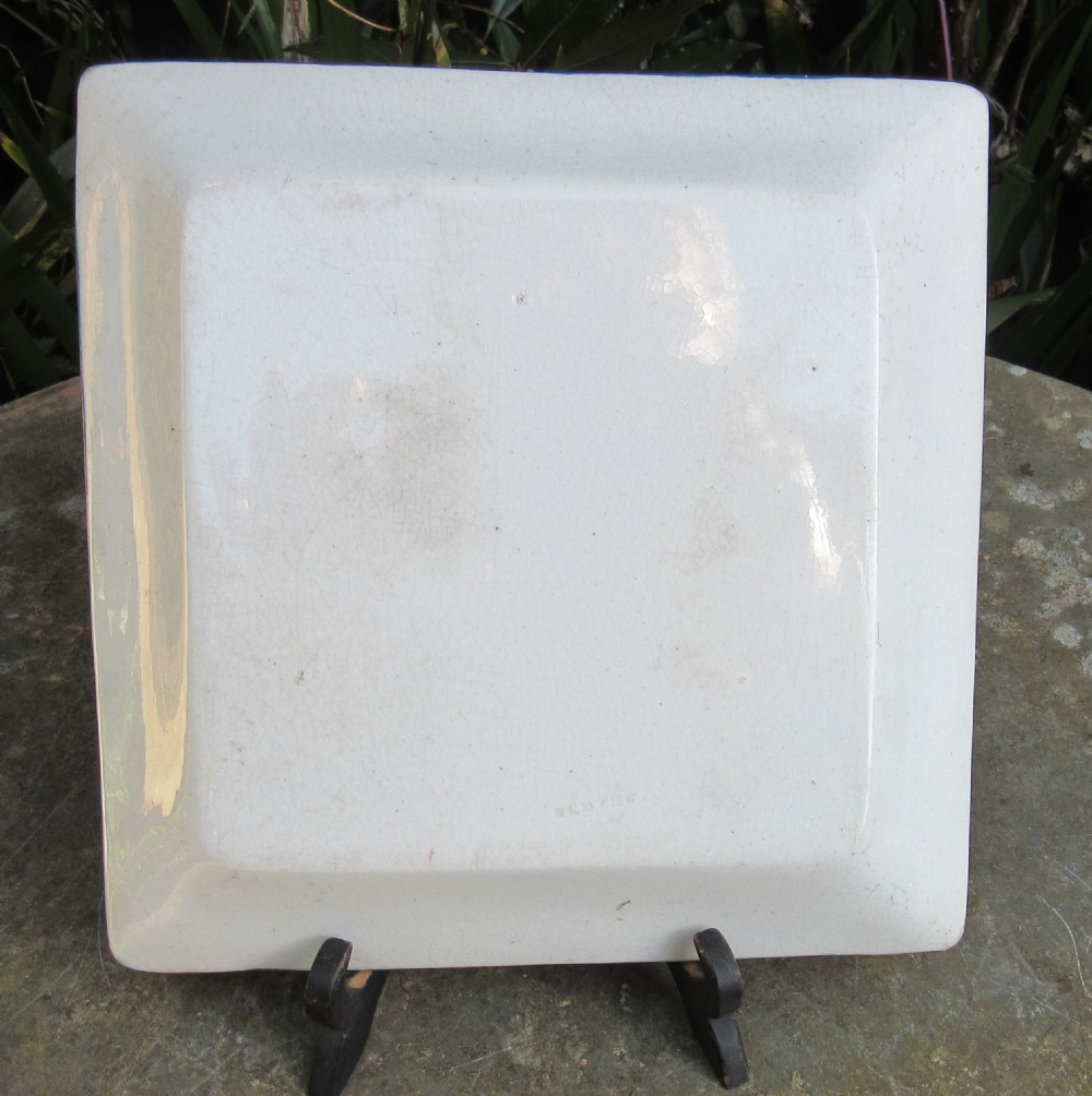 ANTIQUE WEMYSS POTTERY BEEHIVE DISH c1880 View III