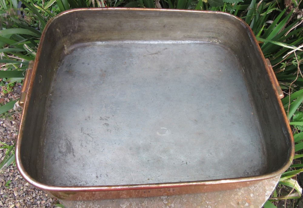 LARGE GEORGIAN COPPER BAIN MARIE  View III