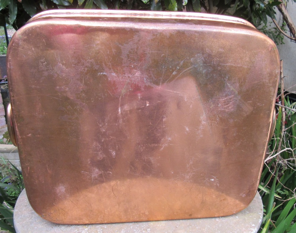LARGE GEORGIAN COPPER BAIN MARIE  View VII