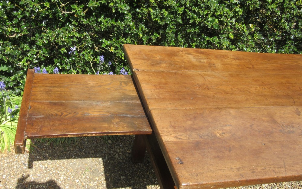9 FOOT LONG ELM FARMHOUSE TABLE View VII