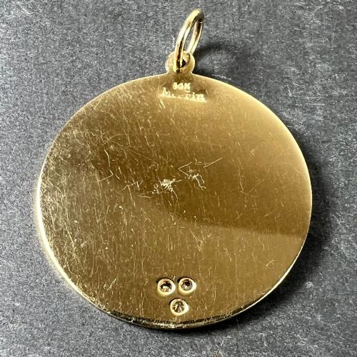 MERRIN MORE THAN YESTERDAY DIAMOND HEART 14K YELLOW GOLD LOVE CHARM PENDANT - ADDITIONAL PHOTO 1