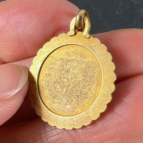 FRENCH PERROUD LARGE ARES ZODIAC STARSIGN 18K YELLOW GOLD CHARM PENDANT - ADDITIONAL PHOTO 7