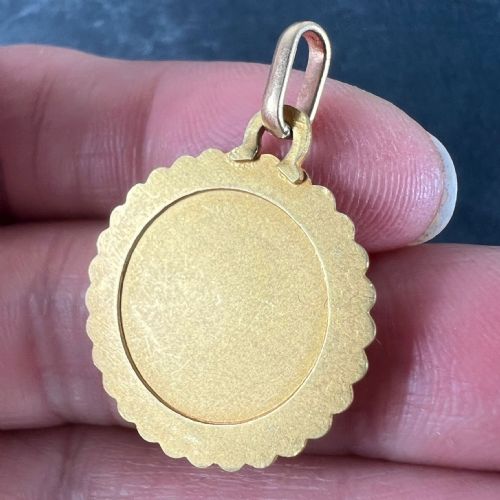 FRENCH PERROUD LARGE CANCER ZODIAC STARSIGN 18K YELLOW GOLD CHARM PENDANT - ADDITIONAL PHOTO 6