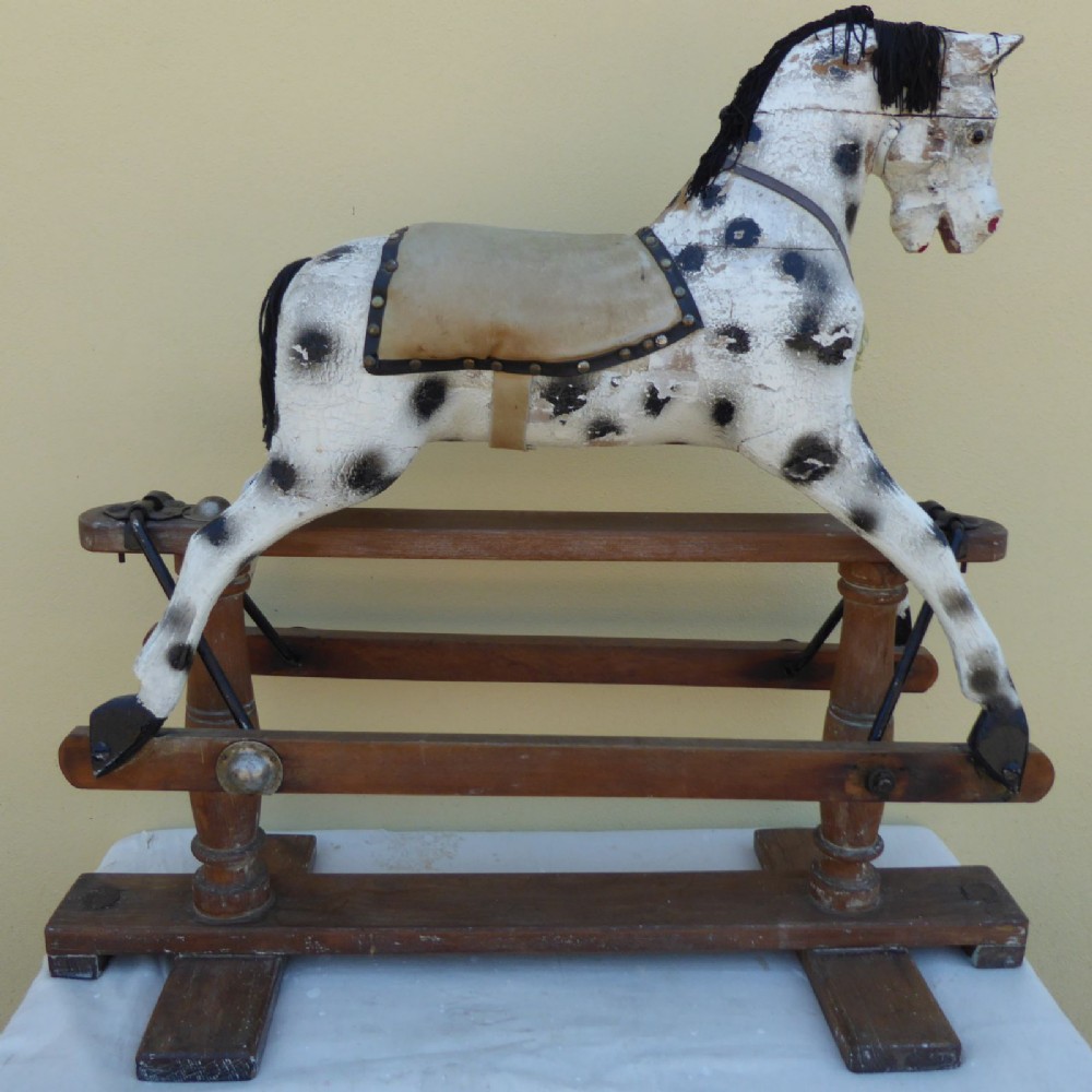 Antique Lines Brothers Sporty Boy C1920 s Rocking Horse For