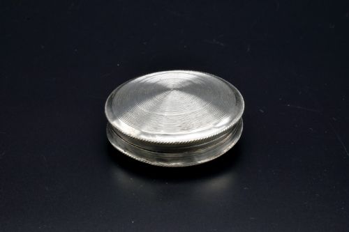 19th Century Dutch Sterling Silver Snuff Box 1836