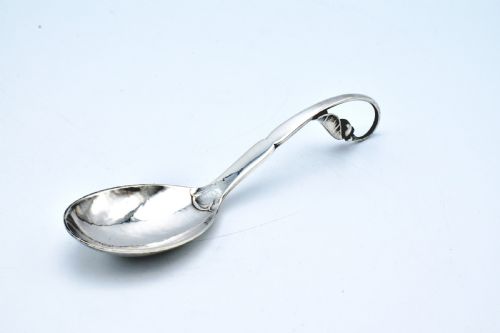 Georg Jensen Sterling Silver Sugar Spoon Ornamental 21 1976