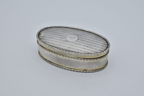 Antique Sterling Silver Trinket Box 1913