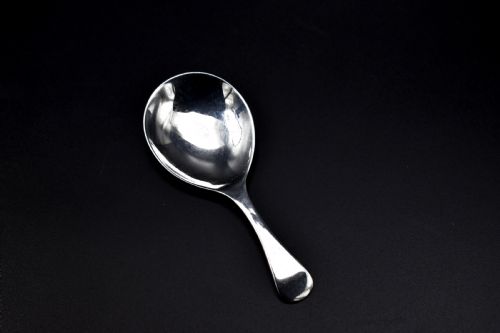 Victorian Sterling Silver Caddy Spoon 1899