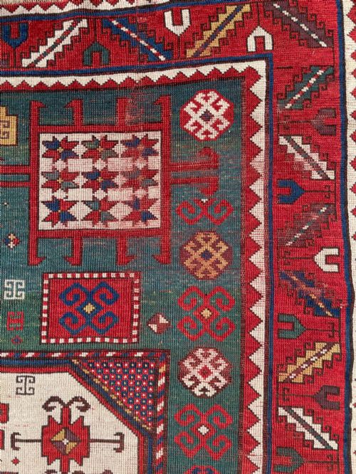ANTIQUE CAUCASIAN KARACHOV - ADDITIONAL PHOTO 13