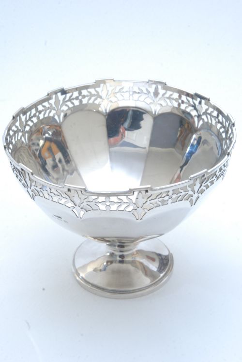 fig 1. Silver Pedestal Bowl 1913