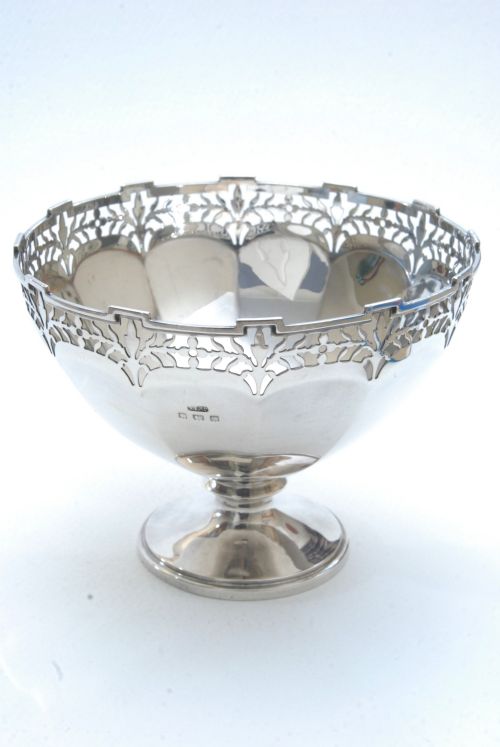 fig 2. Silver Pedestal Bowl 1913