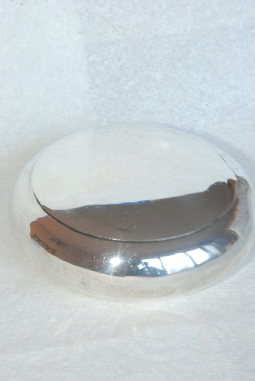 fig 3. Large Edwardian Solid Silver Snuff Box 1904