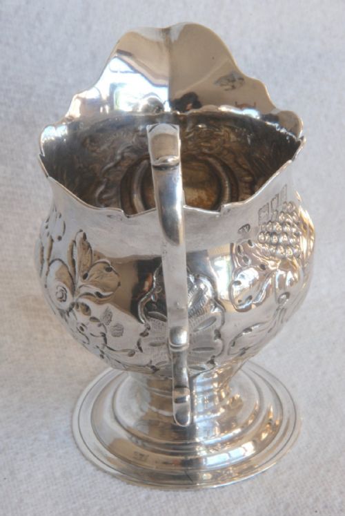 fig 1. Victorian Solid Silver Cream Jug – 1896