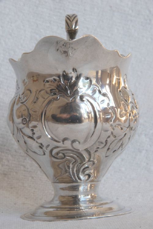 fig 3. Victorian Solid Silver Cream Jug – 1896
