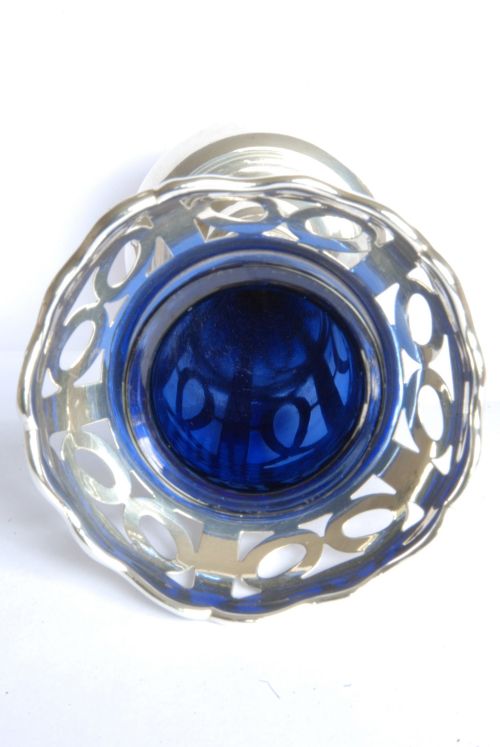 fig 2. Edwardian Solid Silver Posy Vase 1906