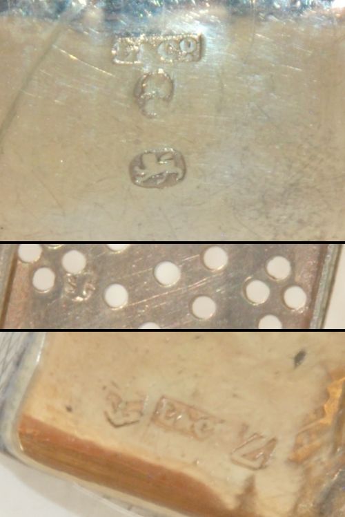 fig 5. A George III Solid Silver Vinaigrette 1823