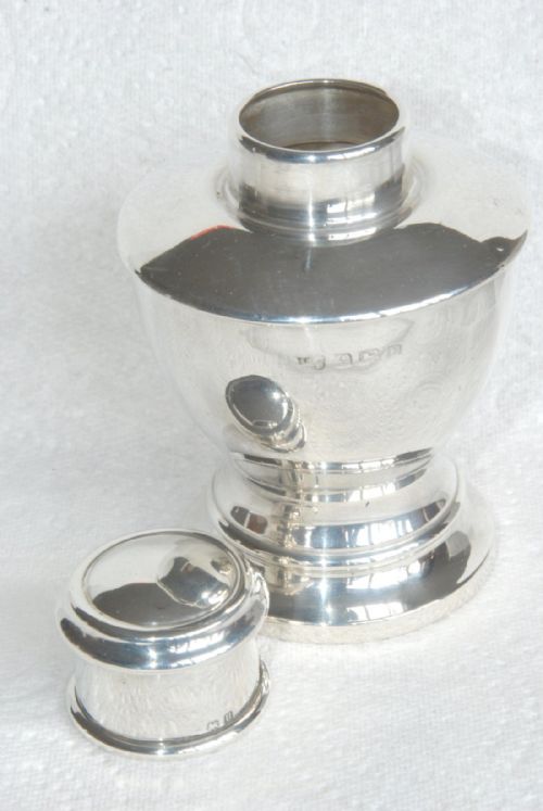 fig 1. Solid Silver Tea Caddy 1919