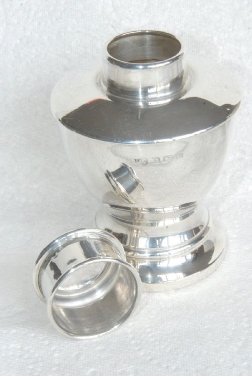fig 3. Solid Silver Tea Caddy 1919