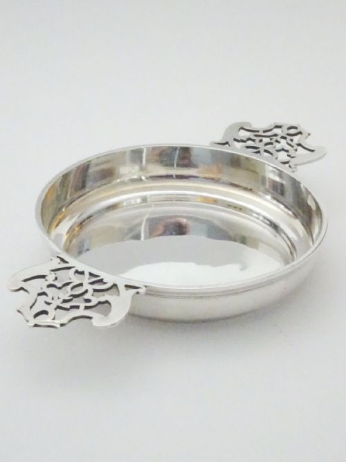 Large Scottish Silver Quaich - Hamilton & Inches 1903