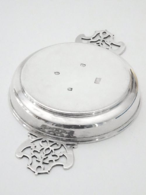 fig 2. Large Scottish Silver Quaich - Hamilton & Inches 1903