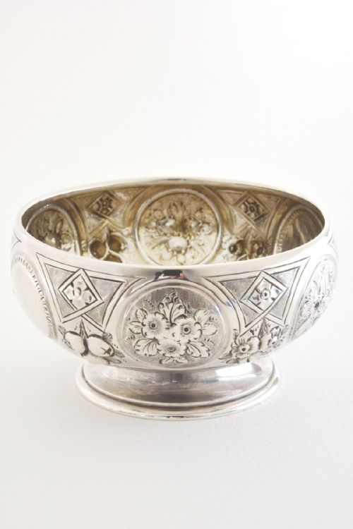 Victorian Silver Bowl by George Unite 1879
