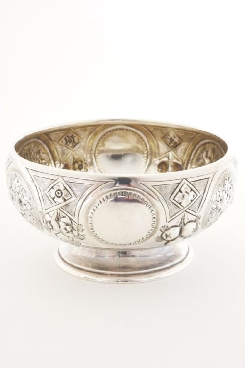 fig 1. Victorian Silver Bowl by George Unite 1879