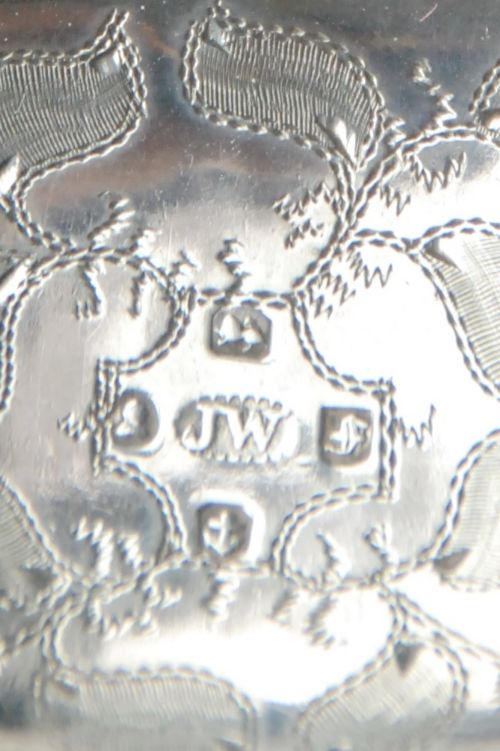 fig 4. Georgian Silver Caddy Spoon - Joseph Willmore 1829