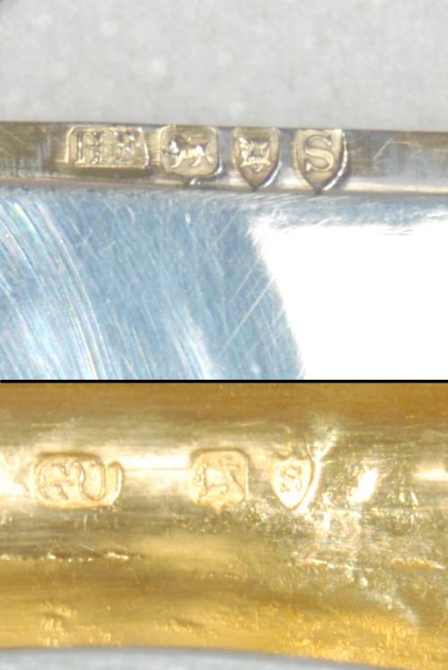 fig 5. Solid Silver Victorian Cigar Case 1893