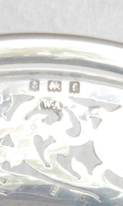 fig 2. Edwardian Solid SILVER TAZZA 1905